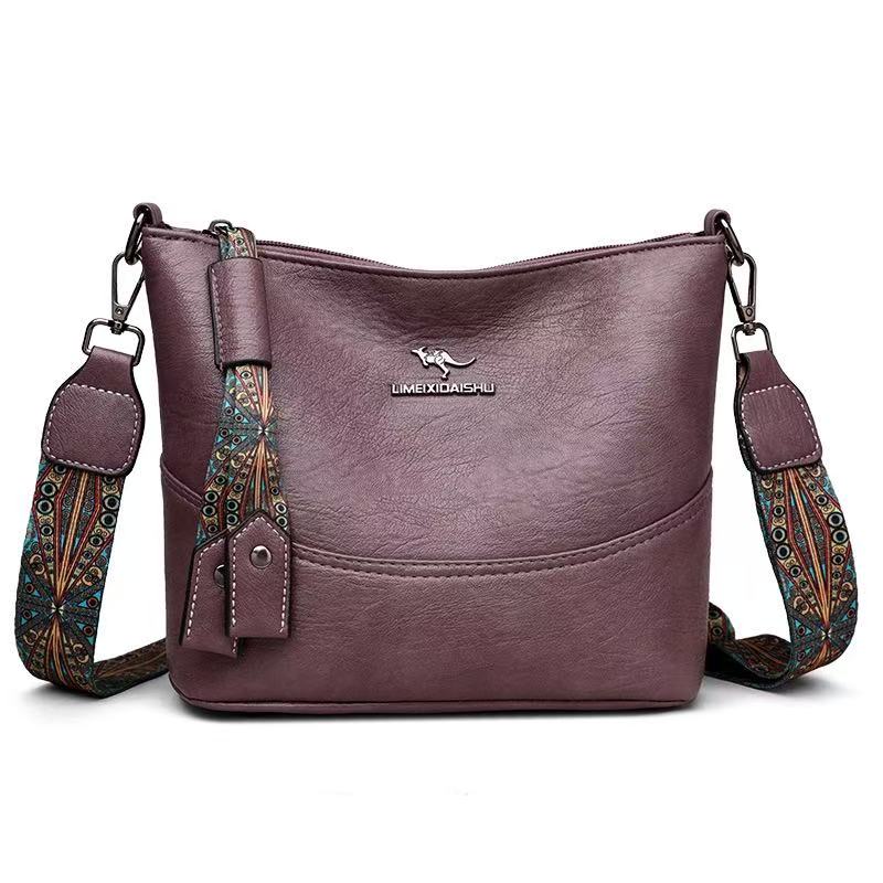 Women'S Large Capacity Tote Bag Single Shoulder Handbag Soft Leather Bag
