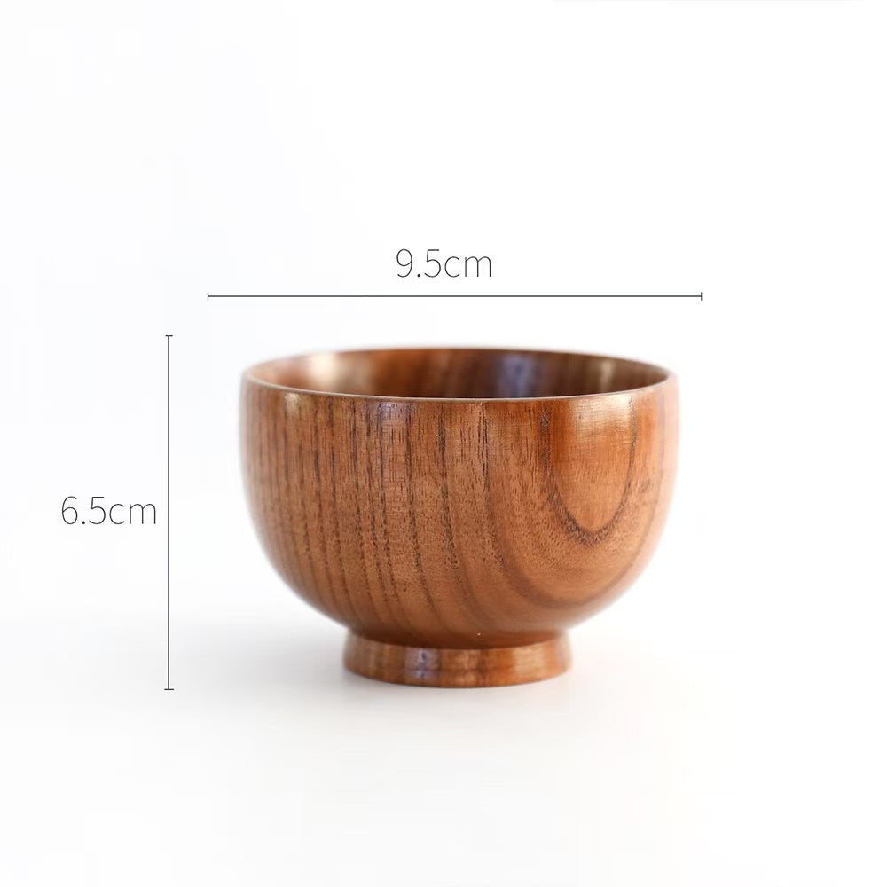 Small natural wooden bowl Hearth & Hand Magnolia Wooden Serving Bowl