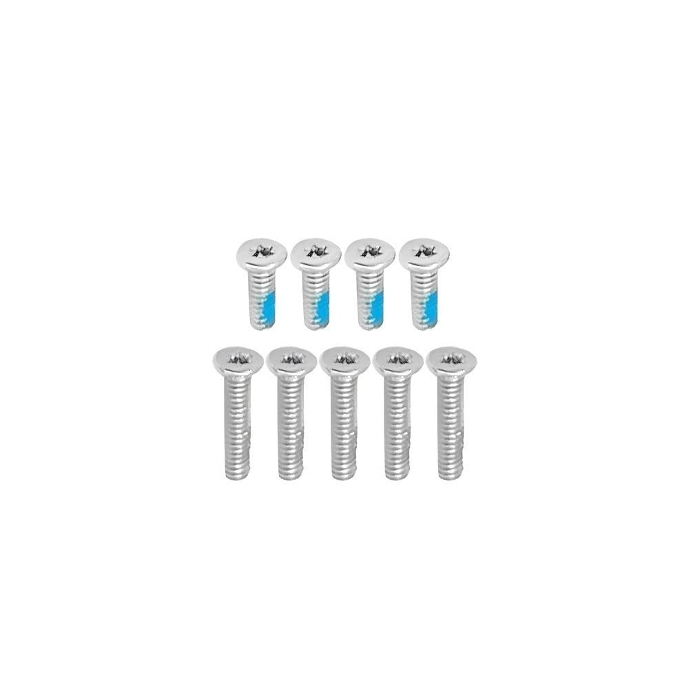 9PC Bottom Case screws Silver For LENOVO IdeaPad Flex5 14ALC05 82HU/14ARE05 81X2