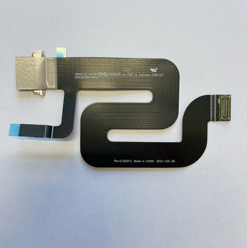 For Dell 7320 Detachable LCD screen Webcam cable 0R86FC FDB33 LF-K244P