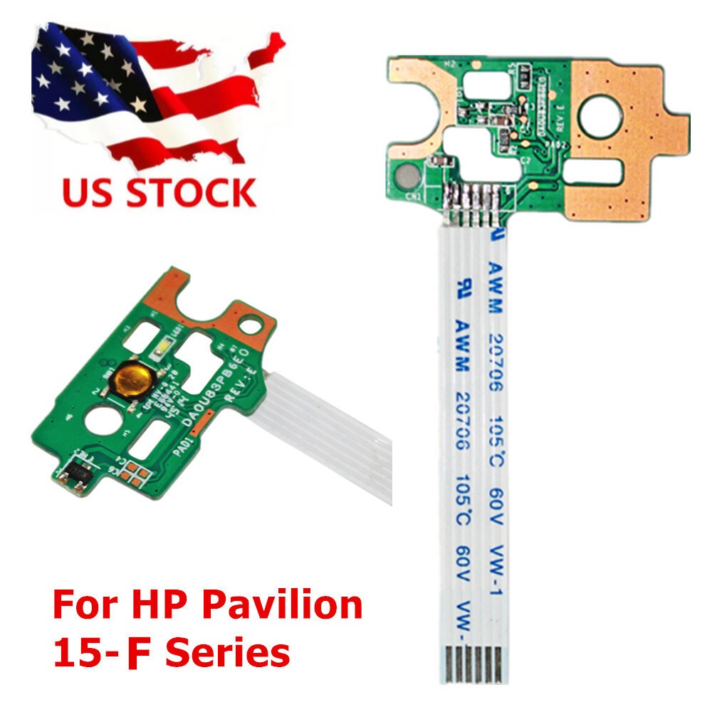 Laptop Power Switch ON-FF Button Board With Cable For HP 15-N 15-F