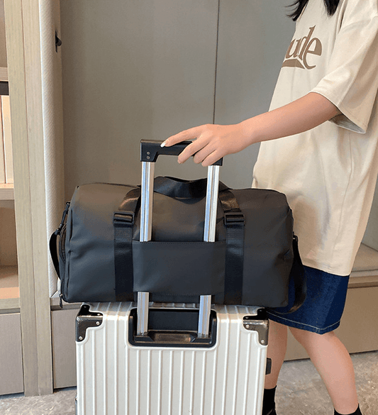 Large Compactible Rolling Duffel Bag for Travel