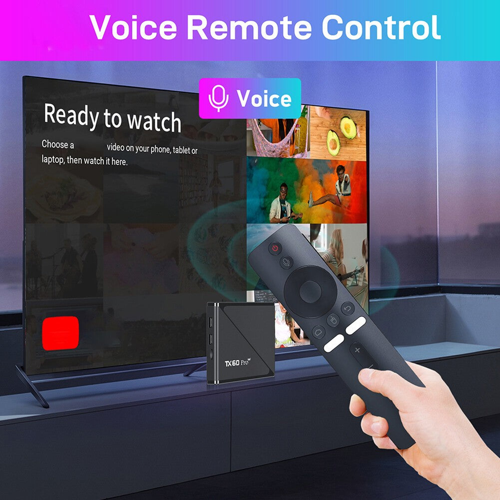 Android 10.0 Smart TV Box 14K Quad Core HD 1GB+8GB WIFI Media Stream Player A