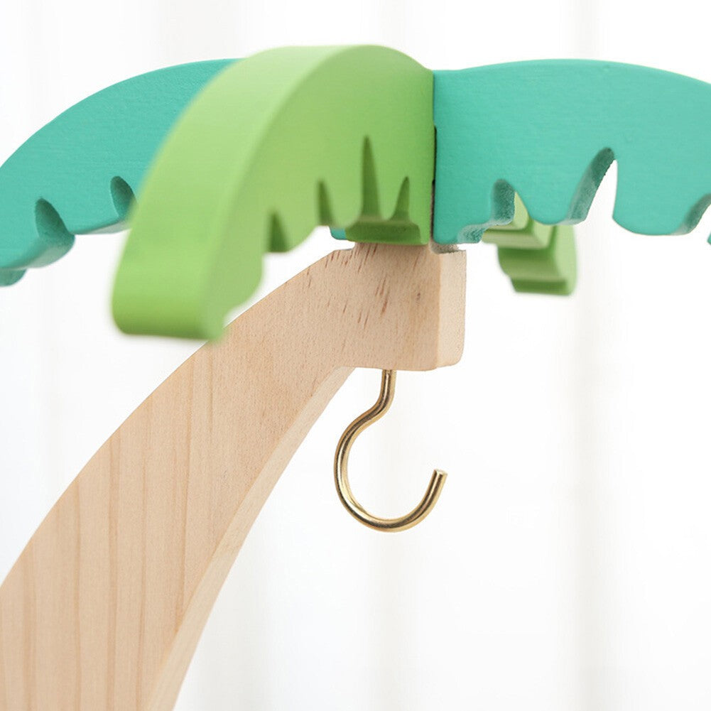 Palm Tree Design Banana Holder Stand Banana Hanger Stand for Kitchen Countertop
