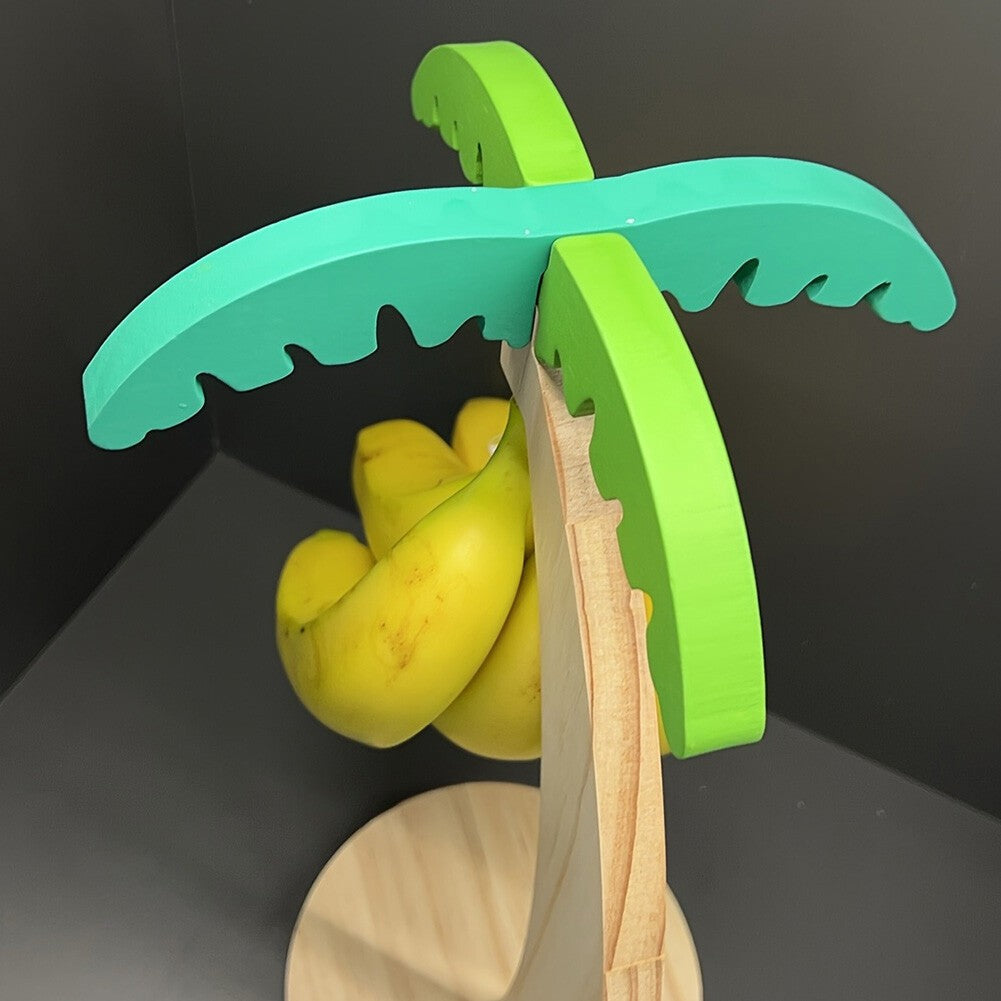 Palm Tree Design Banana Holder Stand Banana Hanger Stand for Kitchen Countertop