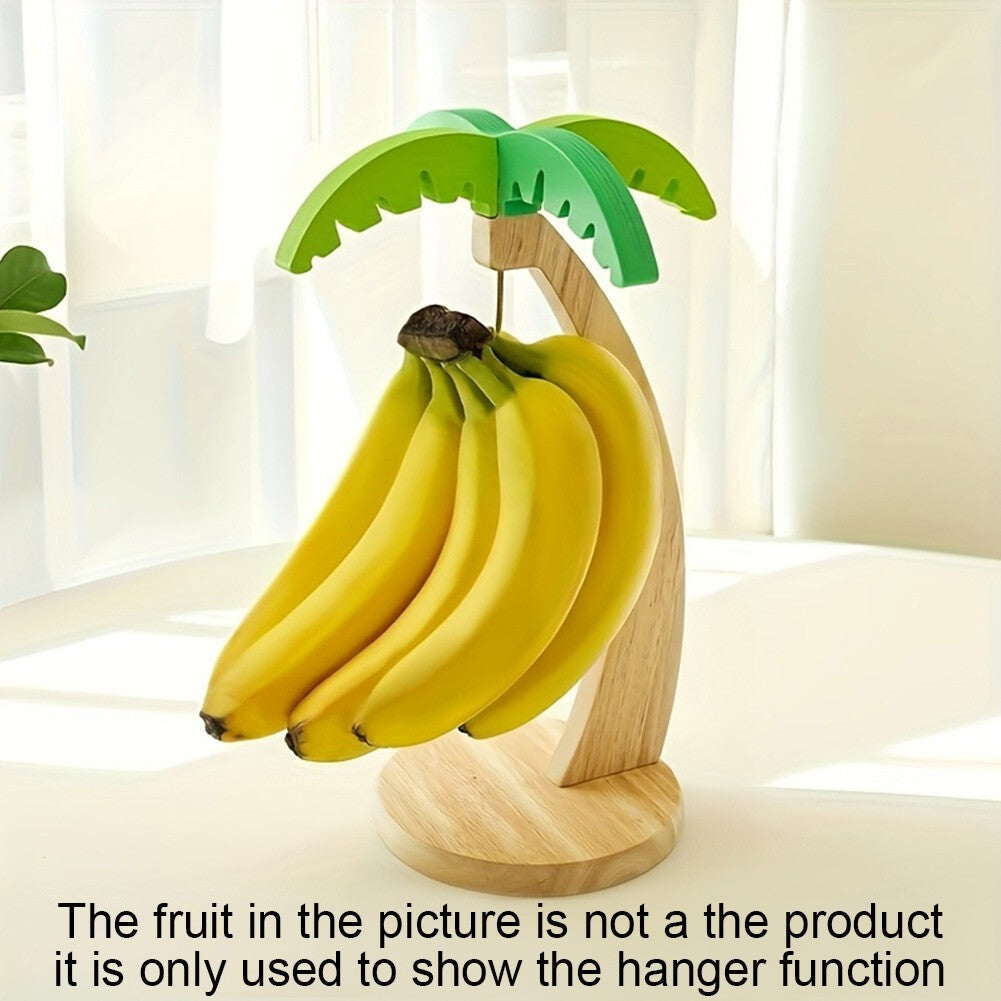 Palm Tree Design Banana Holder Stand Banana Hanger Stand for Kitchen Countertop