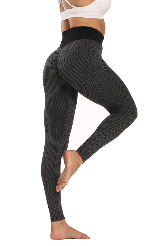 Women High Waist Gym Leggings Pocket Sports Running Ladies Yoga Pants Stretchy