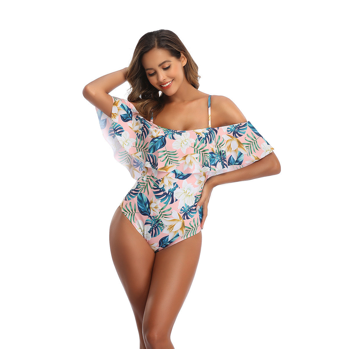 Women Sexy One Piece Plunge Swimsuits Bikini Push-Up Monokini Backless Beachwear