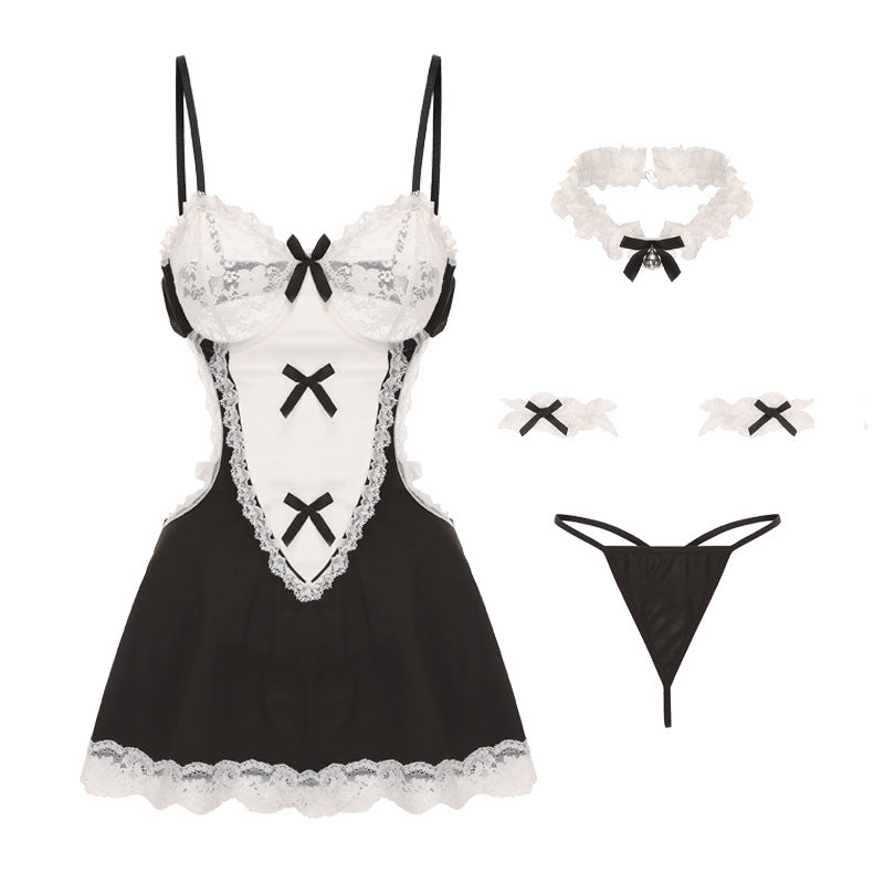 Sexy French Maid Maid Costume Cosplay Sexy Maid Dress Lingerie Outfit for Women