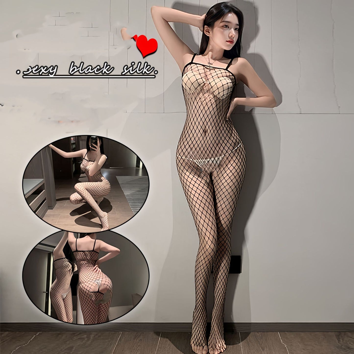 Sexy Catsuit Bodysuits Bodystockings Women Lingerie Teddies Jumpsuit Mesh Tights Sexy fishnet skirt girl temptation pajamas