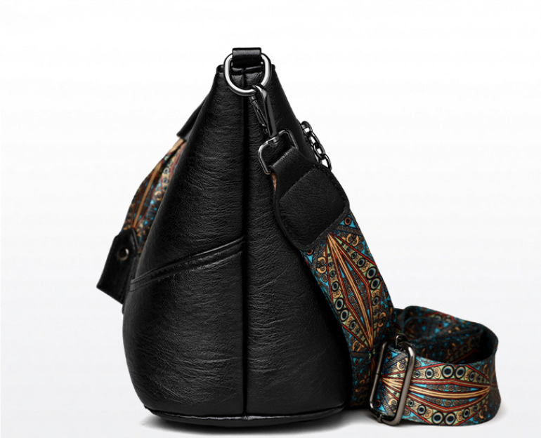 Women'S Large Capacity Tote Bag Single Shoulder Handbag Soft Leather Bag