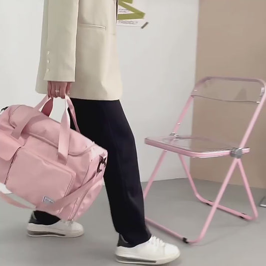 Large Capacity Folding Travel Bag Unisex Handbags Duffel Bag Luggage Storage Bag