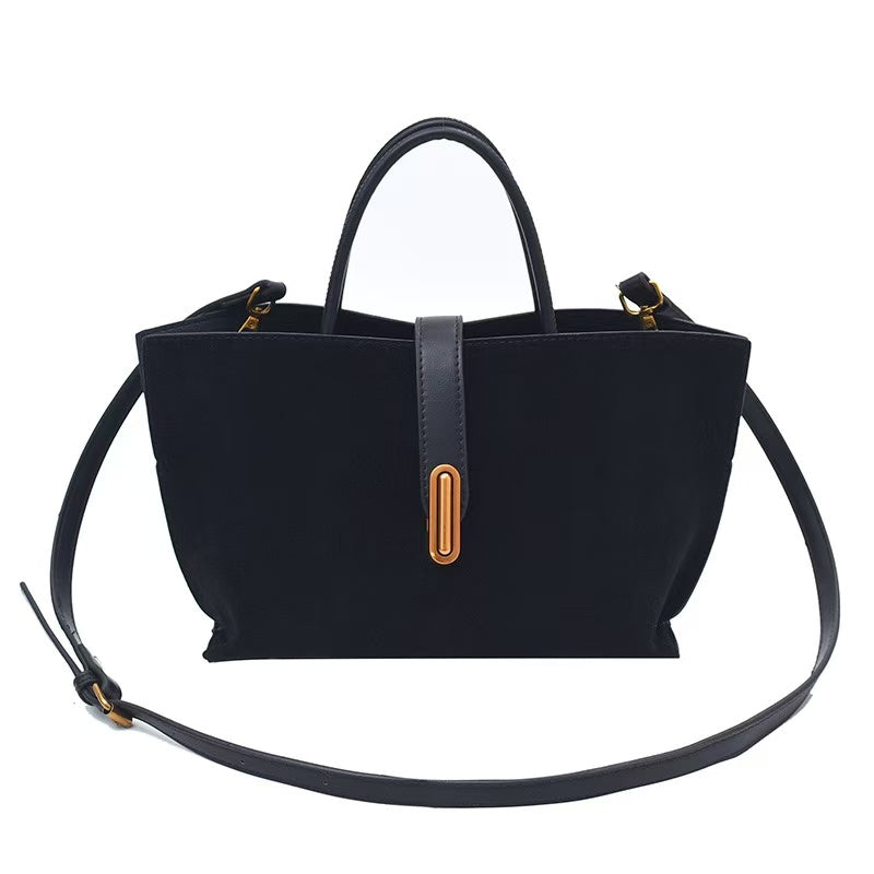 Large Capacity Leather Bag, Handbag, Shoulder Bag, Messenger Bag, Tote Bag