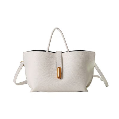 Large Capacity Leather Bag, Handbag, Shoulder Bag, Messenger Bag, Tote Bag