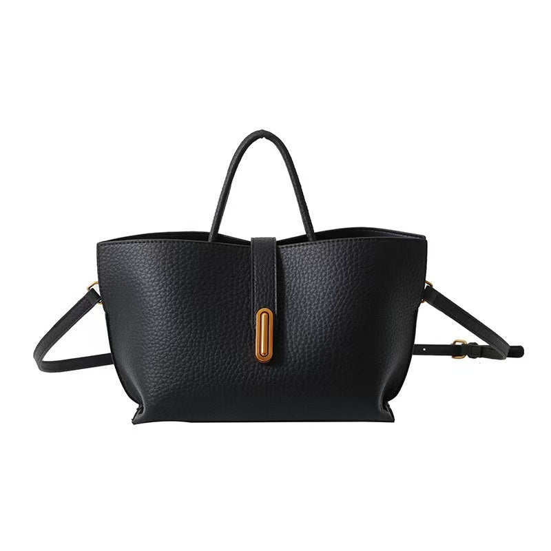 Large Capacity Leather Bag, Handbag, Shoulder Bag, Messenger Bag, Tote Bag