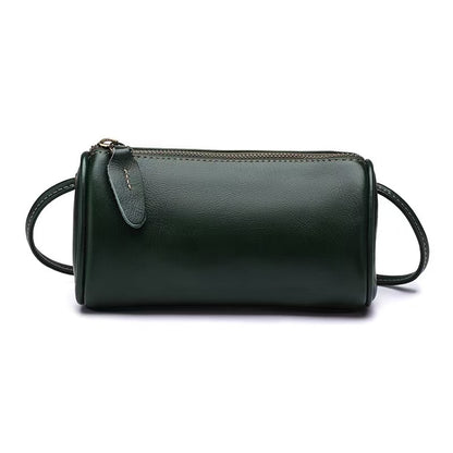 Women's Leather Boho Bag Shoulder Bag Crossbody Bag Pillow Bag Boston Handbag