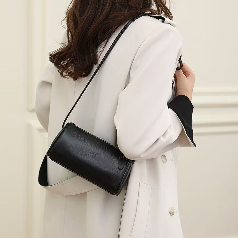 Women's Leather Boho Bag Shoulder Bag Crossbody Bag Pillow Bag Boston Handbag