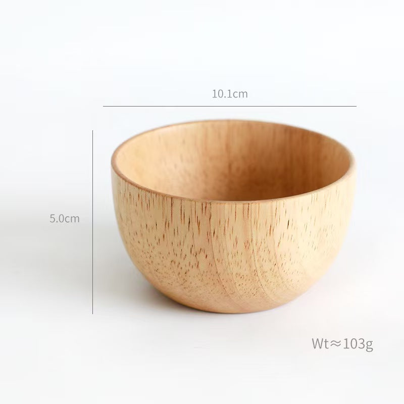 Small natural wooden bowl Hearth & Hand Magnolia Wooden Serving Bowl