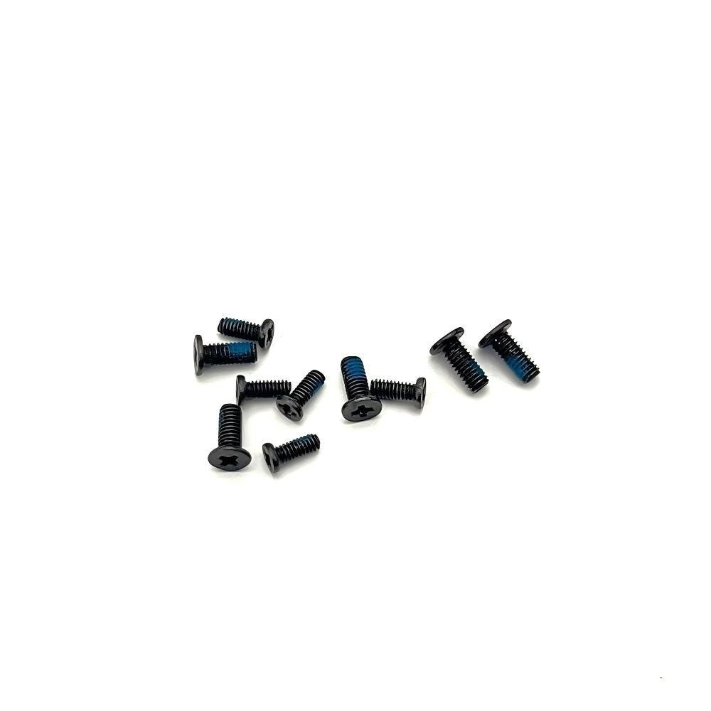 10PCS Laptop Bottom Cover Screws Black for HP PAVILION 13-U 13T-U M3-U