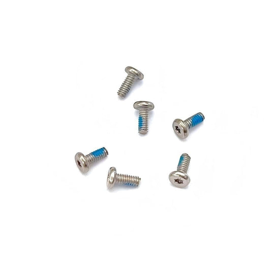 6PCS LCD hinges Screws Silver for Microsoft Surface Laptop 3 1867 1868