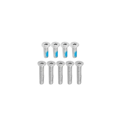 9PC Bottom Case screws Silver For LENOVO IdeaPad Flex5 14ALC05 82HU/14ARE05 81X2