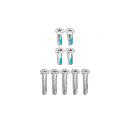 9PC Bottom Case screws Silver For LENOVO IdeaPad Flex5 14ALC05 82HU/14ARE05 81X2