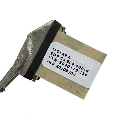 EDP 144HZ 40PIN LCD LED Cable K1N-304172-J36 FOR MSI GF65 Thin 10SDR MS16W1