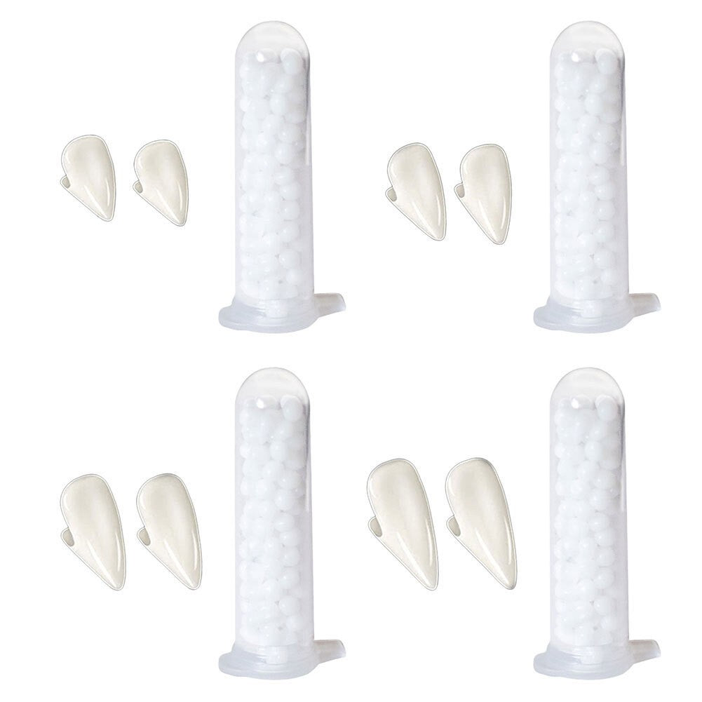 Halloween Zombie Masquerade Teeth with Teeth Glue for Party Costume DIY