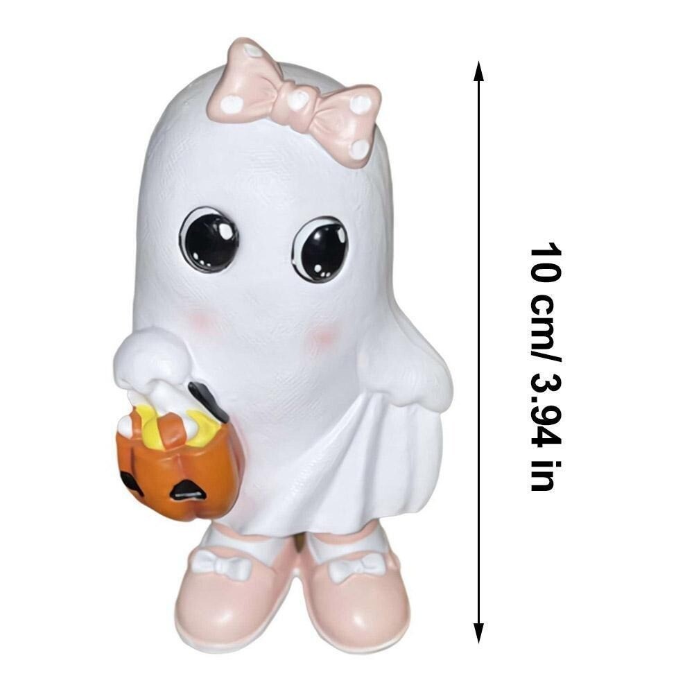 2025 Goblin and Ghoul Ghost Cat Halloween Decor Figure