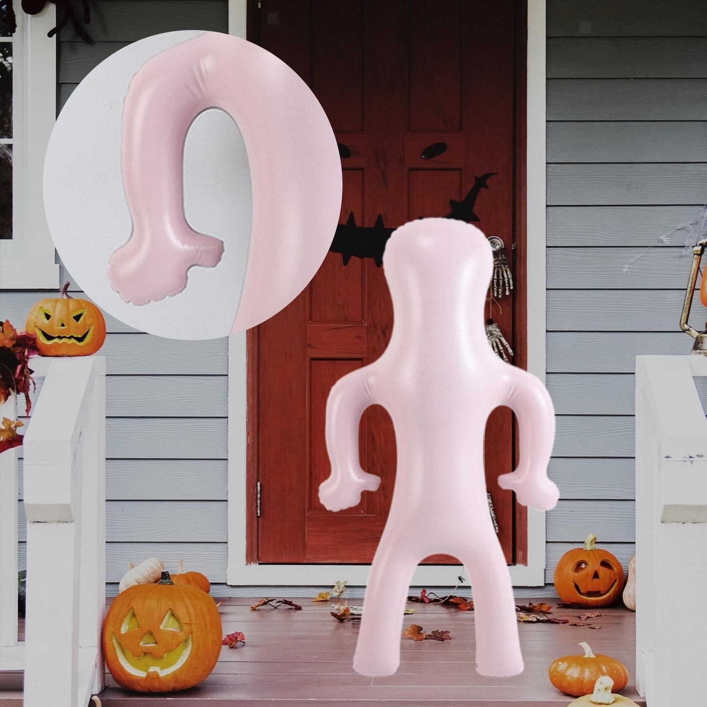 Inflatable Body Form Men Prop Retail Clothing Shops DIY Inflatable Mannequin