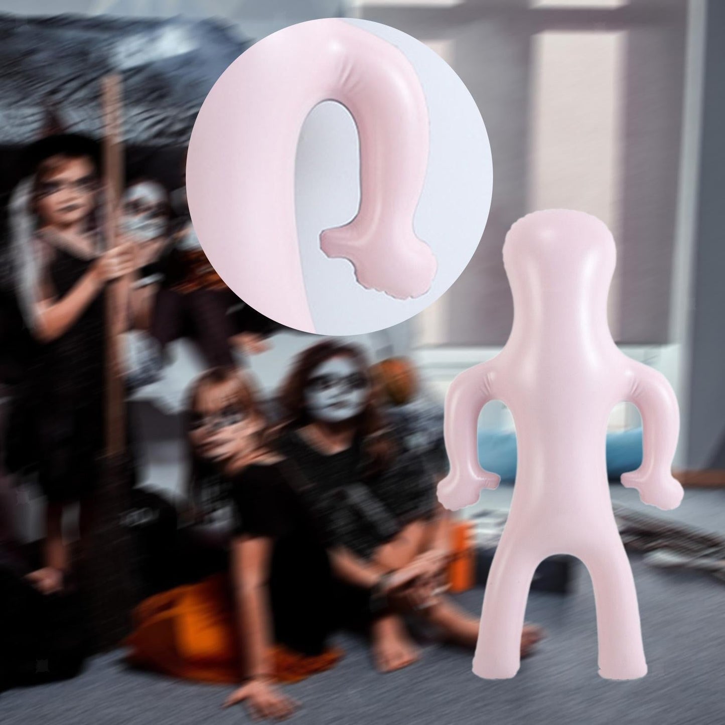 Inflatable Body Form Men Prop Retail Clothing Shops DIY Inflatable Mannequin
