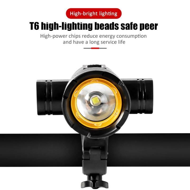 Bike Lights Set for Night Riding Bicycle Lamp Front and Back USB Rechargeable