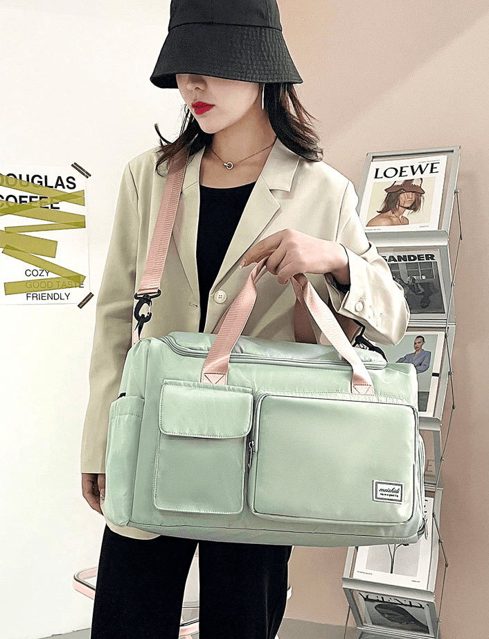 Large Capacity Folding Travel Bag Unisex Handbags Duffel Bag Luggage Storage Bag