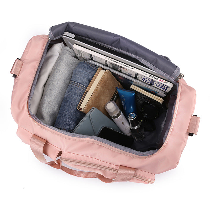 Large Capacity Folding Travel Bag Unisex Handbags Duffel Bag Luggage Storage Bag