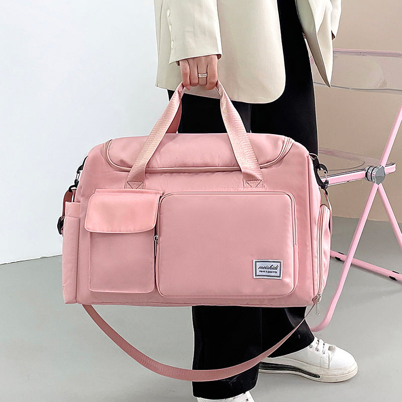 Large Capacity Folding Travel Bag Unisex Handbags Duffel Bag Luggage Storage Bag