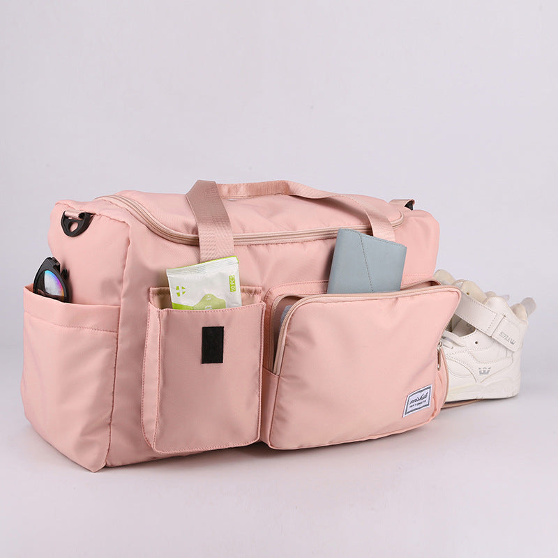 Large Capacity Folding Travel Bag Unisex Handbags Duffel Bag Luggage Storage Bag