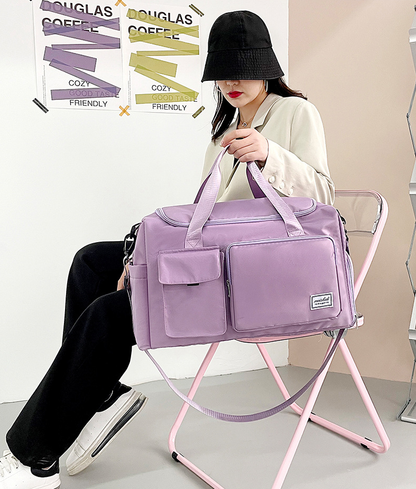 Large Capacity Folding Travel Bag Unisex Handbags Duffel Bag Luggage Storage Bag