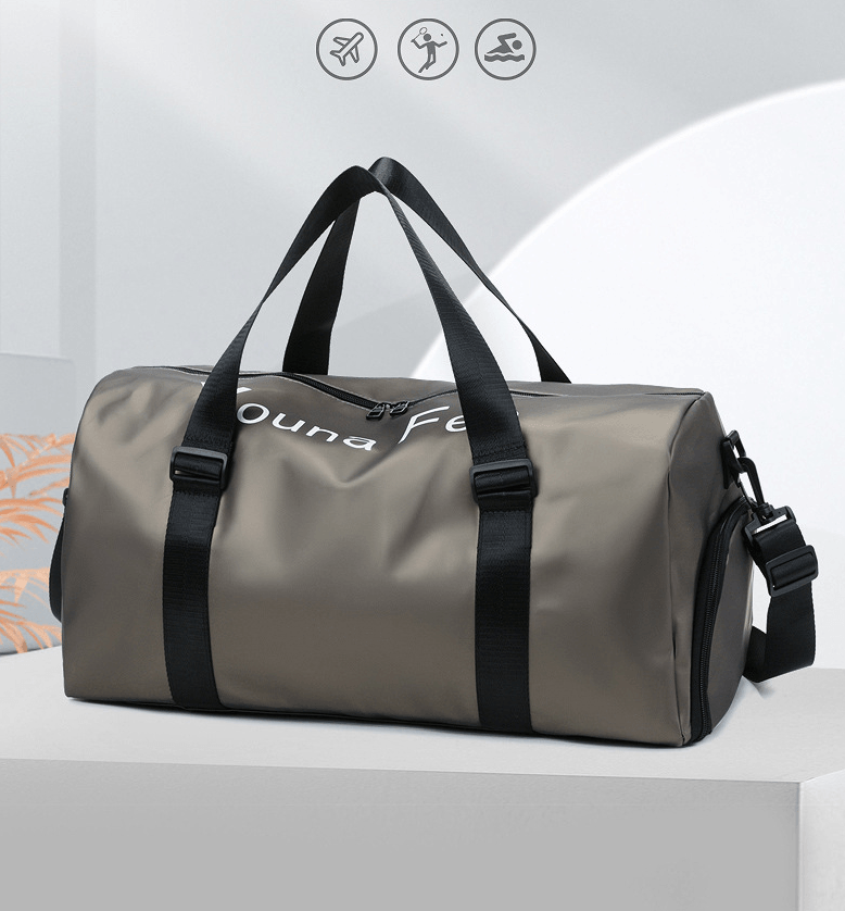 Large Compactible Rolling Duffel Bag for Travel