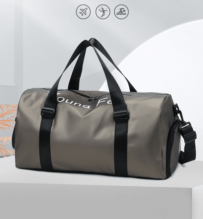 Large Compactible Rolling Duffel Bag for Travel