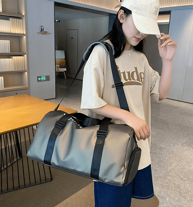 Large Compactible Rolling Duffel Bag for Travel
