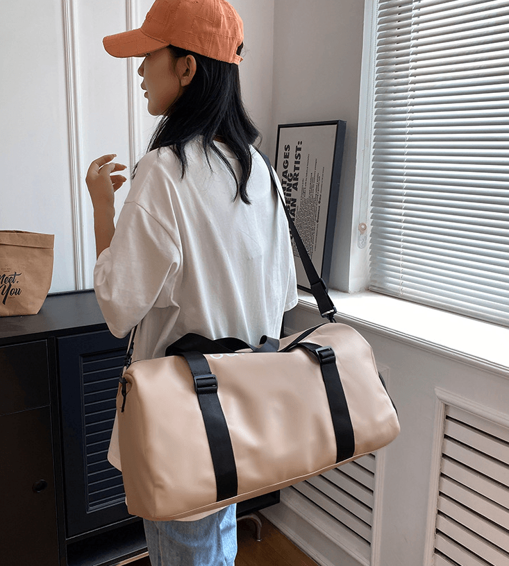 Large Compactible Rolling Duffel Bag for Travel