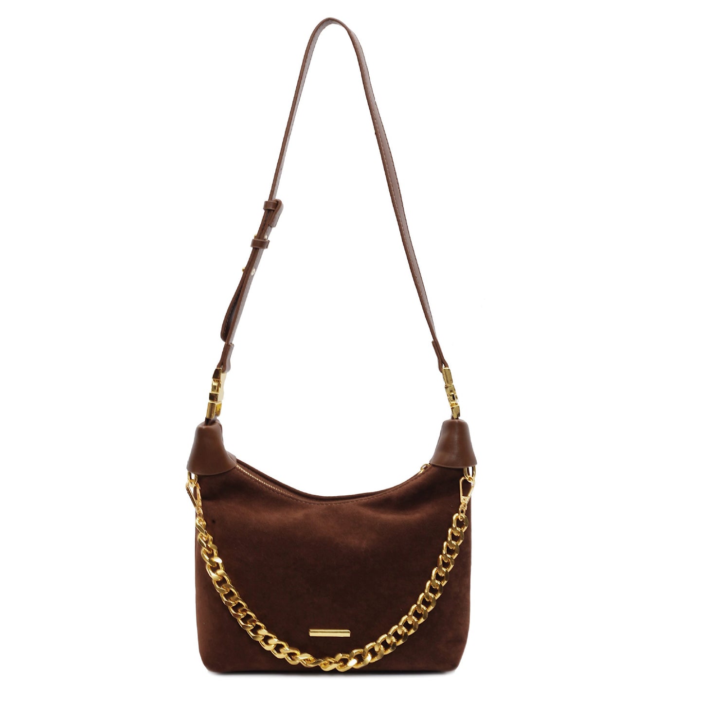 Women's  Suede Leather Handbag - Crossbody Messenger Shoulder Bag