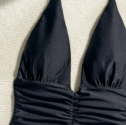 Women Sexy One Piece Plunge Swimsuits Bikini Push-Up Monokini Backless Beachwear