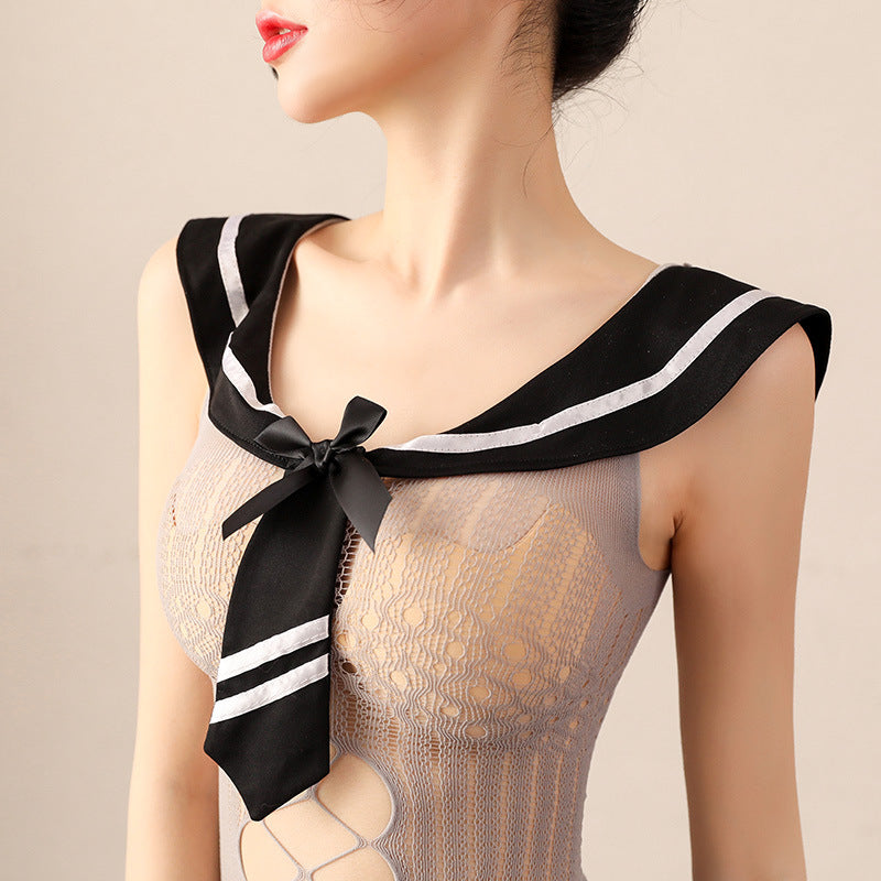Sexy Lingerie Actress Stewardess Cosplay Uniform School Girl Fancy Dress