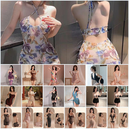 Sexy Lingerie Women Dress Secretary Uniform Cosplay Office Lady Skirt
