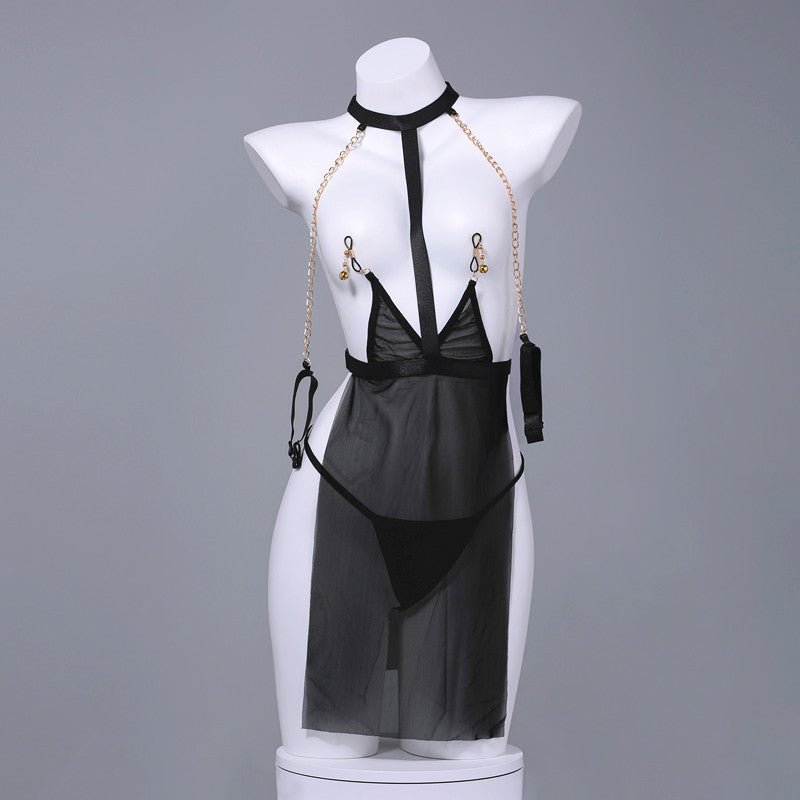 Sexy Lingerie Women Dress Secretary Uniform Cosplay Office Lady Skirt