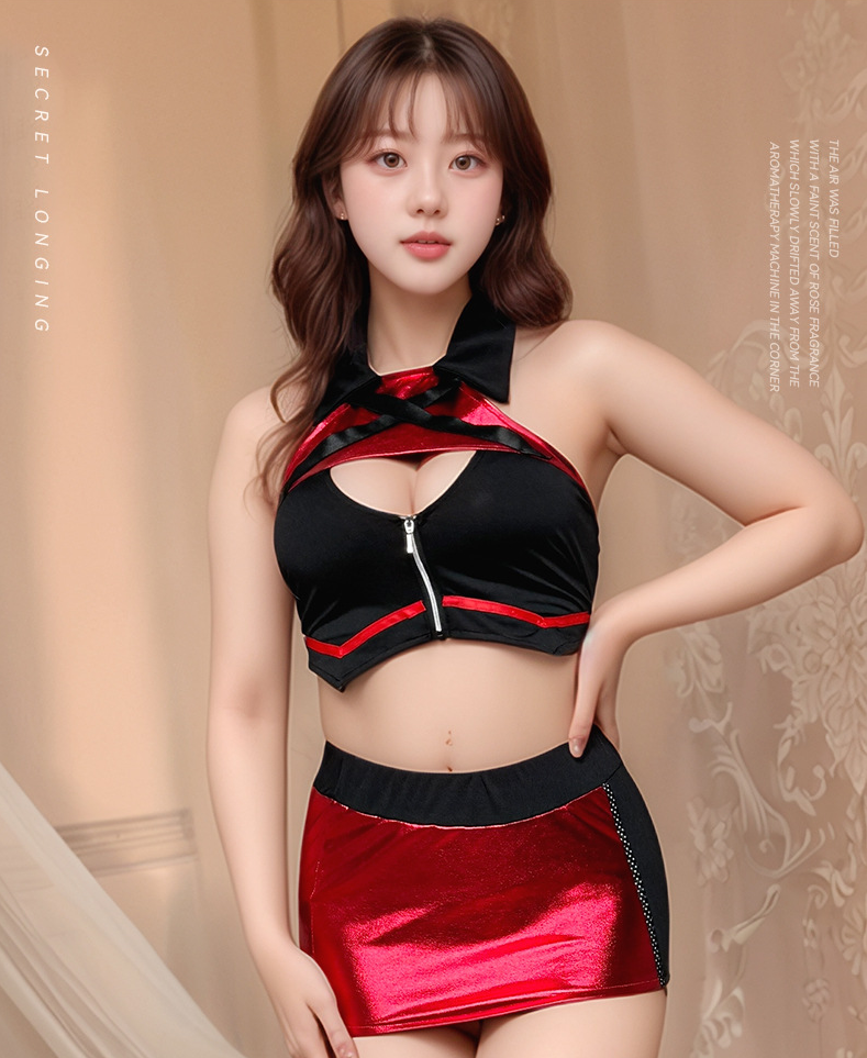 Women Sexy Cosplay Lingerie Student Uniform School Girl Costumes Babydoll Dress