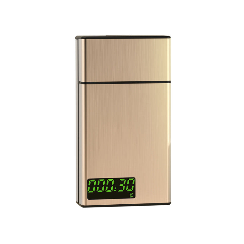 Timed Cigarettes Dispenser/Full 20-pack Cigarette Case with Timer | Lock Box