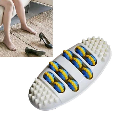 Dual Foot Massager Roller Reduce Fatigue Decompression Feet Acupoint Massag CUT