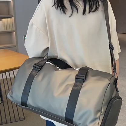 Large Compactible Rolling Duffel Bag for Travel
